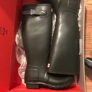 Hunter Rain Boots - Dark Olive